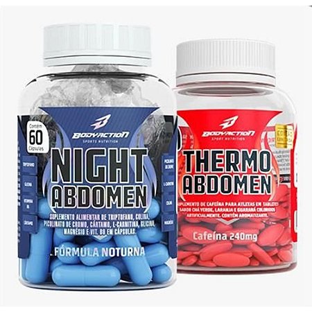 Thermo Abdomen 60 Comprimidos - Bodyaction