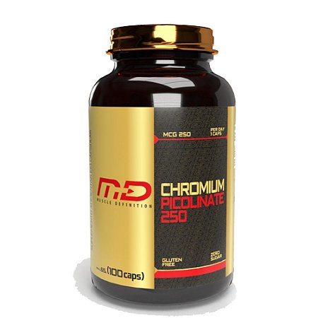CHROMIUM PICOLINATE 250MCG - 100CAPS - MD