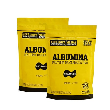 COMBO 2X ALBUMINA NATUROVOS 500G