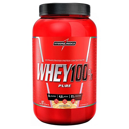 WHEY 100% PURE INTEGRALMEDICA 900G