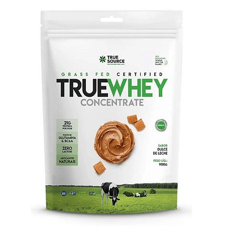 TRUE WHEY CONCENTRATE (ZERO LACTOSE) TRUE SOURCE - 900G