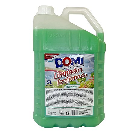 LIMPADOR PERFUMADO DOMI ALECRIM 5L