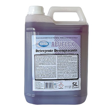 ALUFLEX DETERGENTE DESENGRAXANTE E LIMPADOR DE ALUMÍNIO 5L
