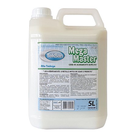 CERA LÍQUIDA ACRÍLICA MEGA MASTER 5L