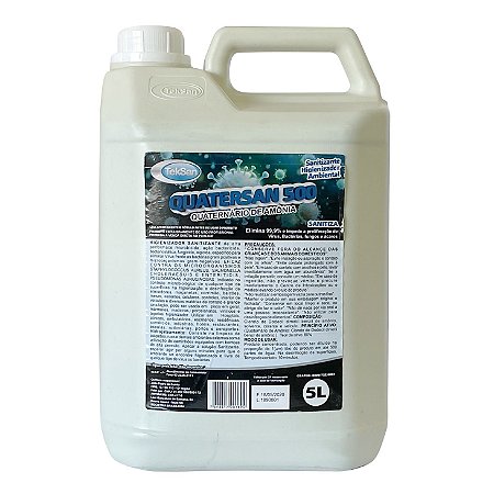 QUATERSAN 500  5L HIGIENIZADOR SANITIZANTE