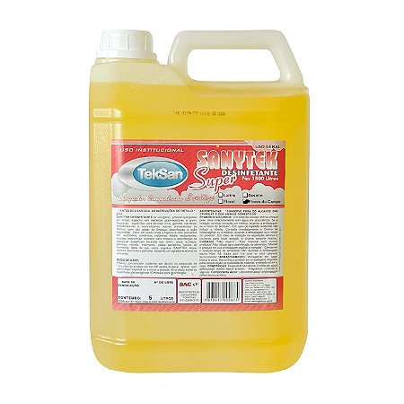 SANYTEK SUPER FLORES DO CAMPO 5L DESINFETANTE BACTERICIDA (SUPER CONCENTRADO)