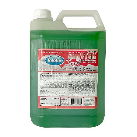SANYTEK SUPER LARINE 5L DESINFETANTE BACTERICIDA (SUPER CONCENTRADO)