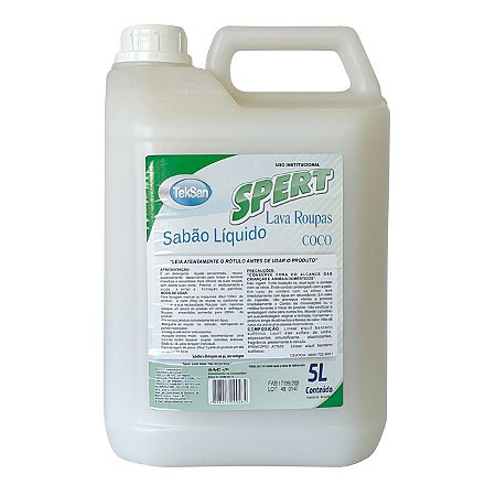 SPERT SABÃO LÍQUIDO CÔCO 5L