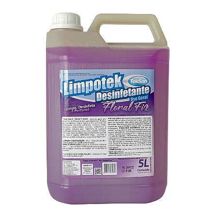 LIMPOTEK DESINFETANTE FLORAL FIX 5L