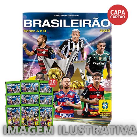 Álbum De Figurinhas Brasileirão 2022 + 5 Envelopes