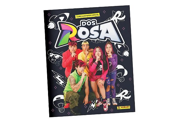 Álbum de Figurinhas Oficial Dos Rosas Panini 2025 – Livro Ilustrado Original para Colecionadores