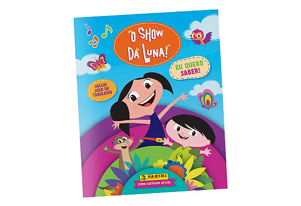 Album De Figurinha O Show Da Luna - Capa Cartão