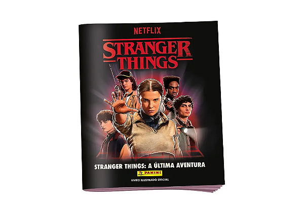 Album De Figurinha Stranger Things A Ultima Aventura - Capa Cartão