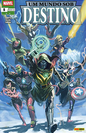 Hq Um Mundo Sob Destino Volume 5, Panini