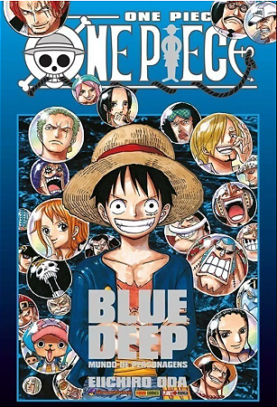 Manga One Piece Blue Deep Databook Panini - Novo Lacrado