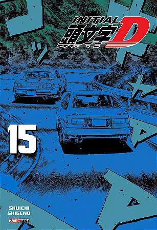 Manga Initial D Volume 15, Panini Em Português Novo Lacrado
