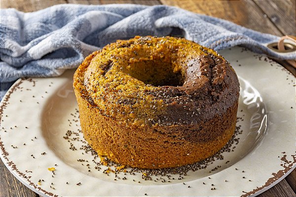 BOLO DE CENOURA SEM GLÚTEN E SEM LACTOSE