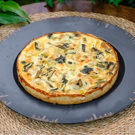 Quiche de Alho Poró