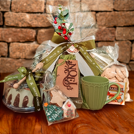 Cesta Bolos e Biscoitos Natal 2025