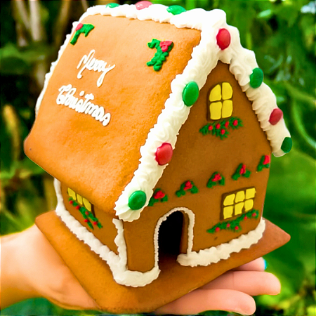 Biscoito Mel Casinha Natal 2025