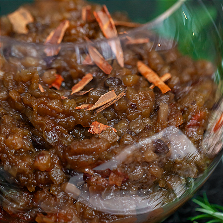 Purê de Maça ao Vinho e Canela