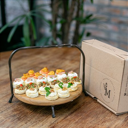 Canapés Caixa Mix 4 Sabores