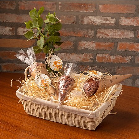 Amendoim Cri-Cri em Cone Acartonado