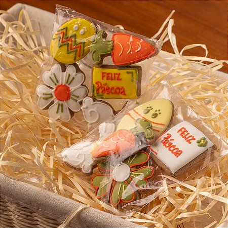 Kit 4un Biscoito Mel Personagens 4un