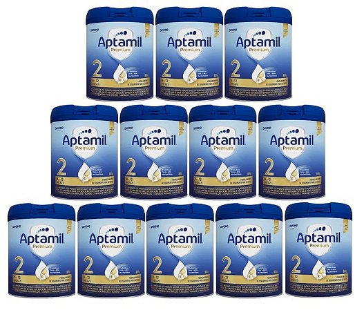 KIT COM 12 - FORMULA INFANTIL APTAMIL PREMIUM 2 800G