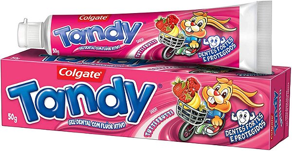 CREME DENTAL TUTTI-FRUTTI TANDY 50G