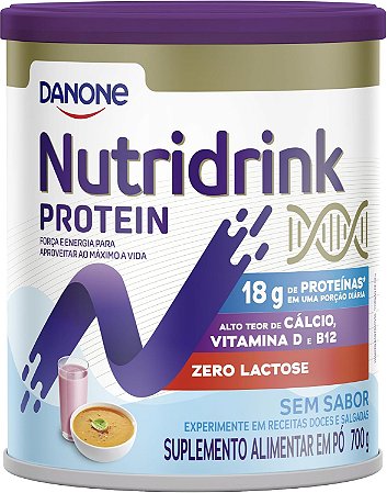 NUTRIDRINK PROTEIN SEM SABOR 700G