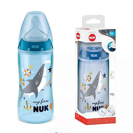 MAMADEIRA MY FIRST CHOICE NUK 300ML 6+