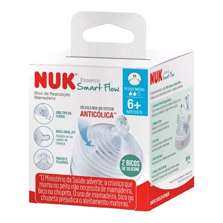 BICO NUK ESSENCE SMART FLOW - FLUXO RAPIDO 6+