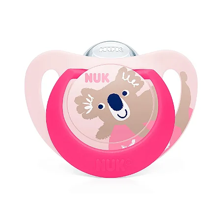 CHUPETA NUK STAR GIRL SILICONE 18+