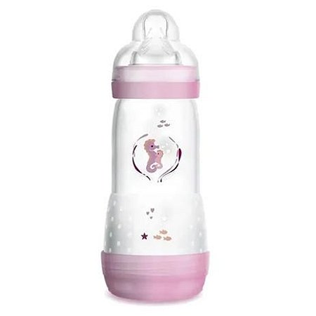 MAMADEIRA EASY START MAM 320ML ROSA  (4+ MESES)