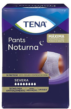 ROUPA ÍNTIMA TENA PANTS NOTURNA G-EG C/7 UNIDADES