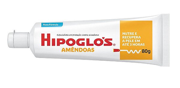 CREME PREVENTIVO CONTRA ASSADURAS AMÊNDOAS HIPOGLÓS 80G