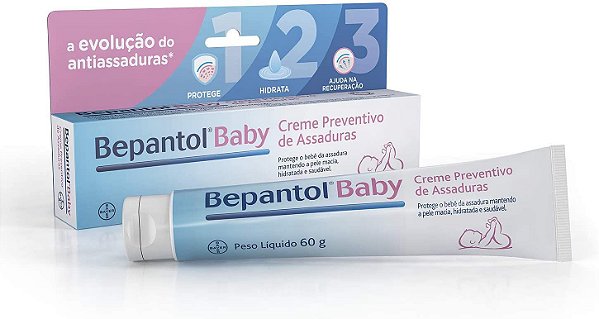 CREME PREVENTIVO CONTRA ASSADURAS BEPANTOL BABY 60G
