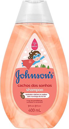 SHAMPOO JOHNSON'S BABY CACHOS DOS SONHOS 400ML