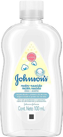 ÓLEO JOHNSON'S BABY RECÉM NASCIDO 100ML