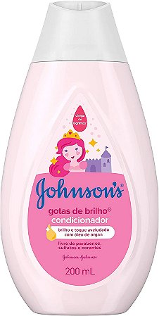 CONDICIONADOR JOHNSON'S BABY GOTAS DE BRILHO 200ML