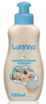 SABONETE LÍQUIDO LUKINHA GLICERINADO 100ML