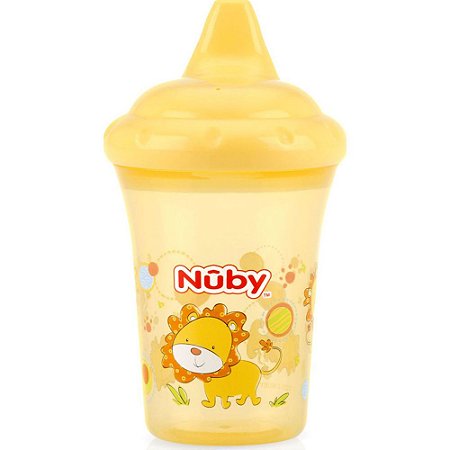 COPO COM BICO RÍGIDO NÛBY AMARELO 207ML