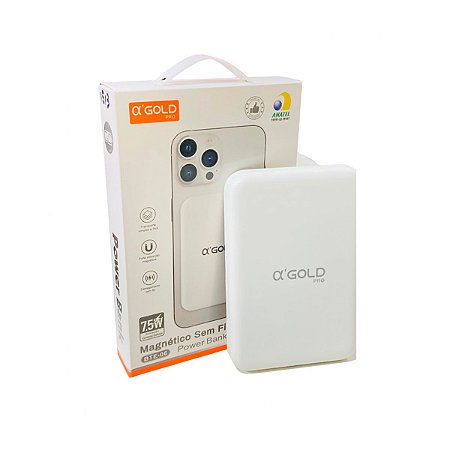 Power Bank Magnética 5000mAh BTE-06 - AGOLD