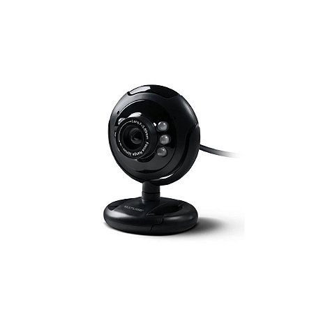 Webcam Plug&Play 16MP NightVision com Microfone USB WC045 - Multilaser