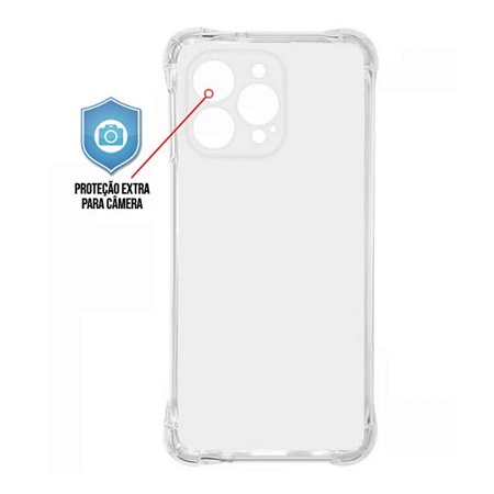 Capa iPhone 13 Pro Max - Silicone Antishock Transparente