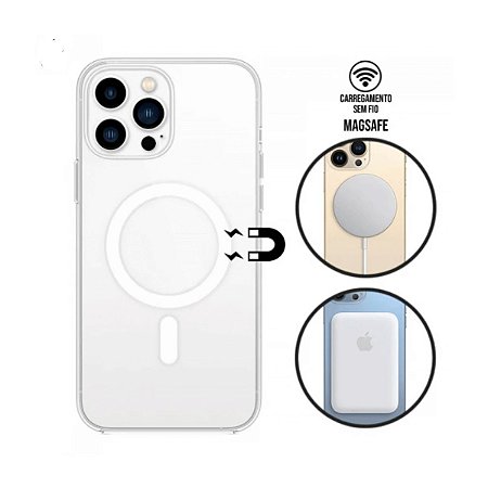 Capa iPhone 15 Pro - Magsafe Transparente