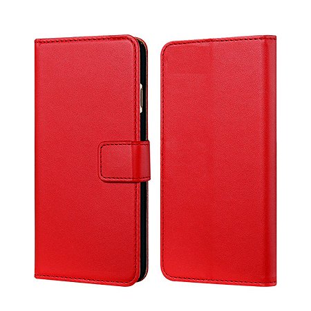 Capa Moto G8 Play Moto One Macro - Carteira Vermelha