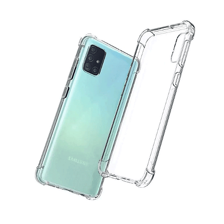 Capa Galaxy A31 - Silicone AntiShock Transparente