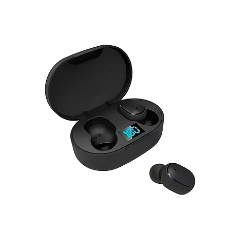 Fone de Ouvido sem Fio Bluetooth TWS 5.3 Preto KD-7101 - Kaidi